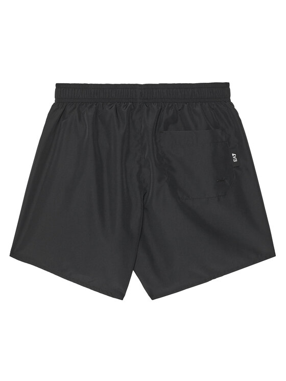 Плавательные шорты regular fit 7B000109 AF17231 UC001 Ea7 Emporio Armani, чёрный — фото 2