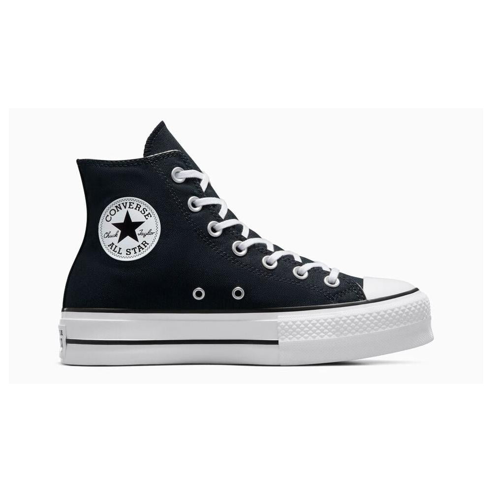 

Converse Женские Кроссовки Chuck Taylor All Star Lift Platform Высокие - Черные
