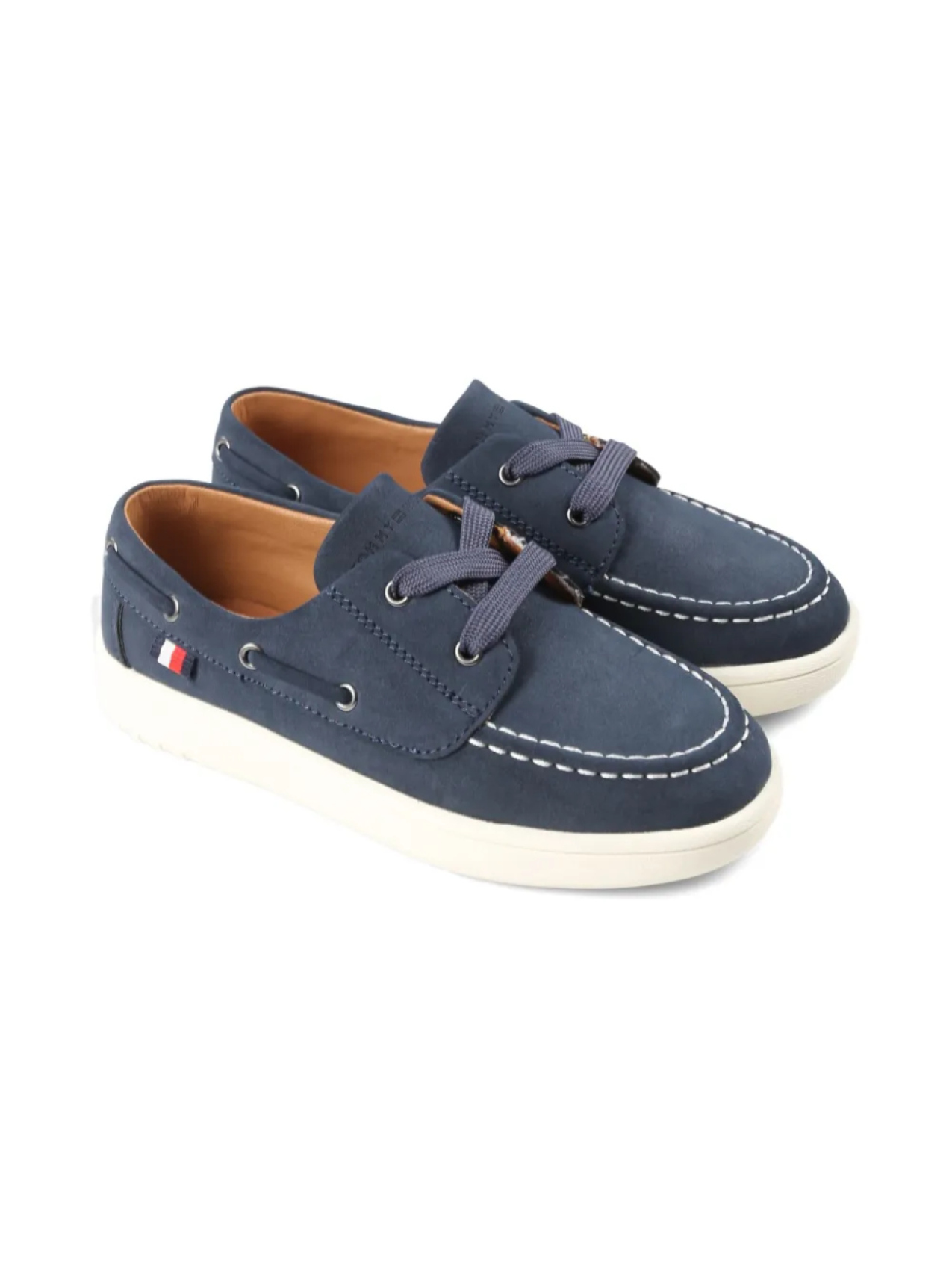 

Ботинки Tommy Hilfiger Junior с логотипом-нашивкой, синий