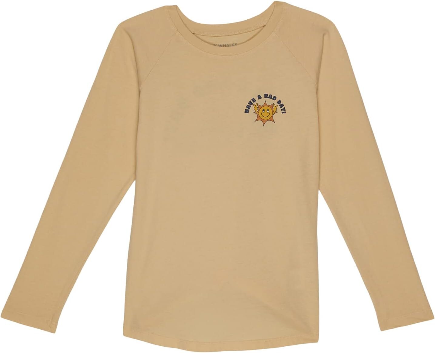 

Футболка Tiny Whales Have A Rad Day Raglan Tee, песочный, Бежевый, Футболка Tiny Whales Have A Rad Day Raglan Tee, песочный