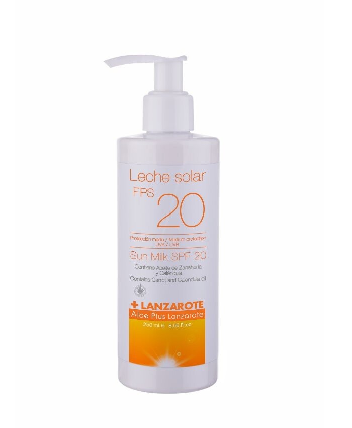 

Aloe Plus Lanzarote, солнцезащитный лосьон с алоэ SPF 20