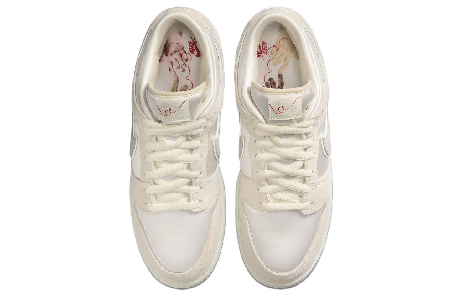 Мужские кроссовки для скейтбординга Nike Dunk SB Low, От белого — фото 4
