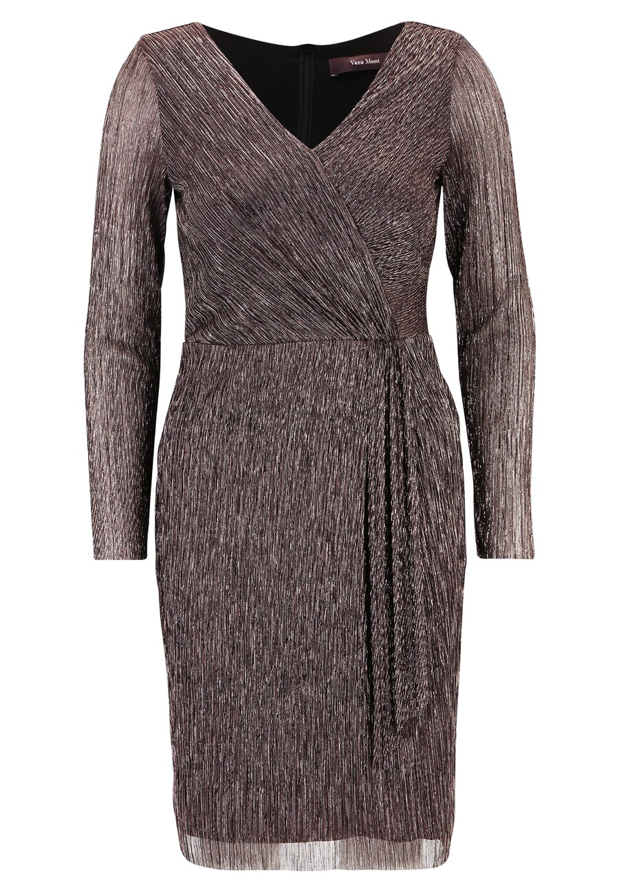 

Платье Vera Mont, цвет mottled black