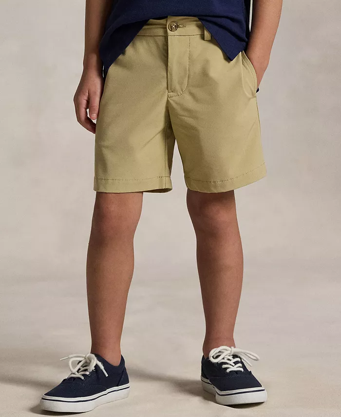 

Шорты эластичные для малышей и мальчиков Polo Ralph Lauren, коричневый/бежевый