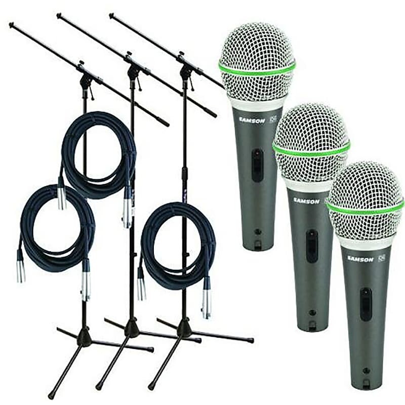 

Микрофон Samson Q6 Live Stage Microphone Starter Package