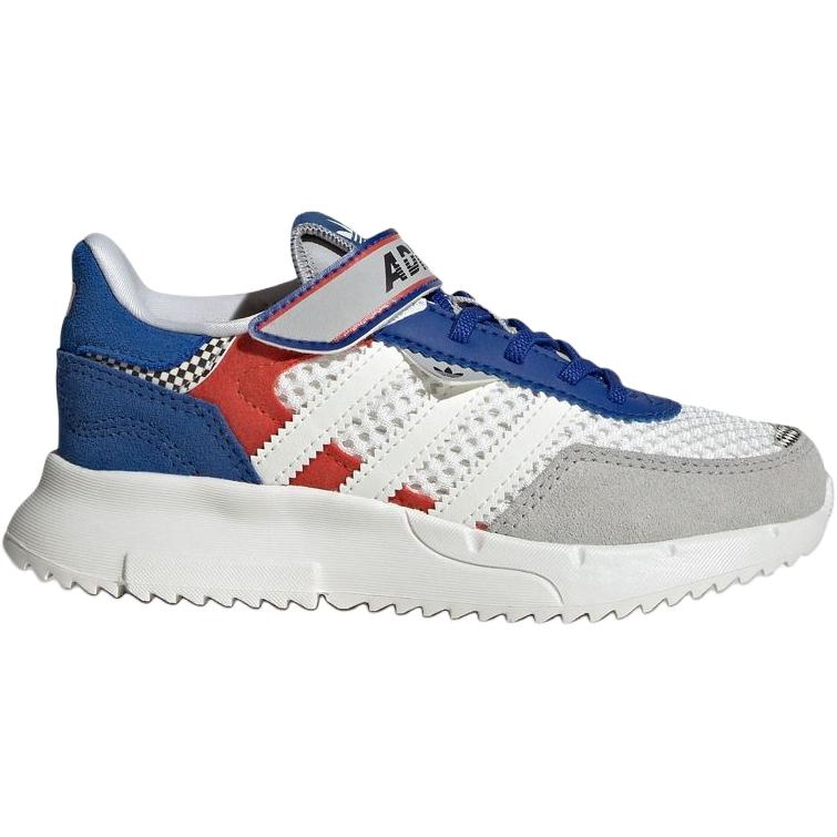 Детские кроссовки Retropy F2 Low Top для повседневной жизни Adidas Originals, серый/синий — фото 2
