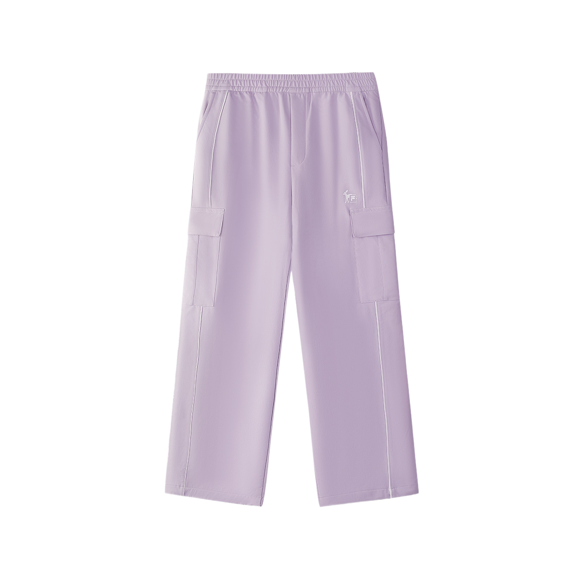 Штаны Woven свободного кроя Taro Purple детские FILA KIDS, фиолетовый — фото 2