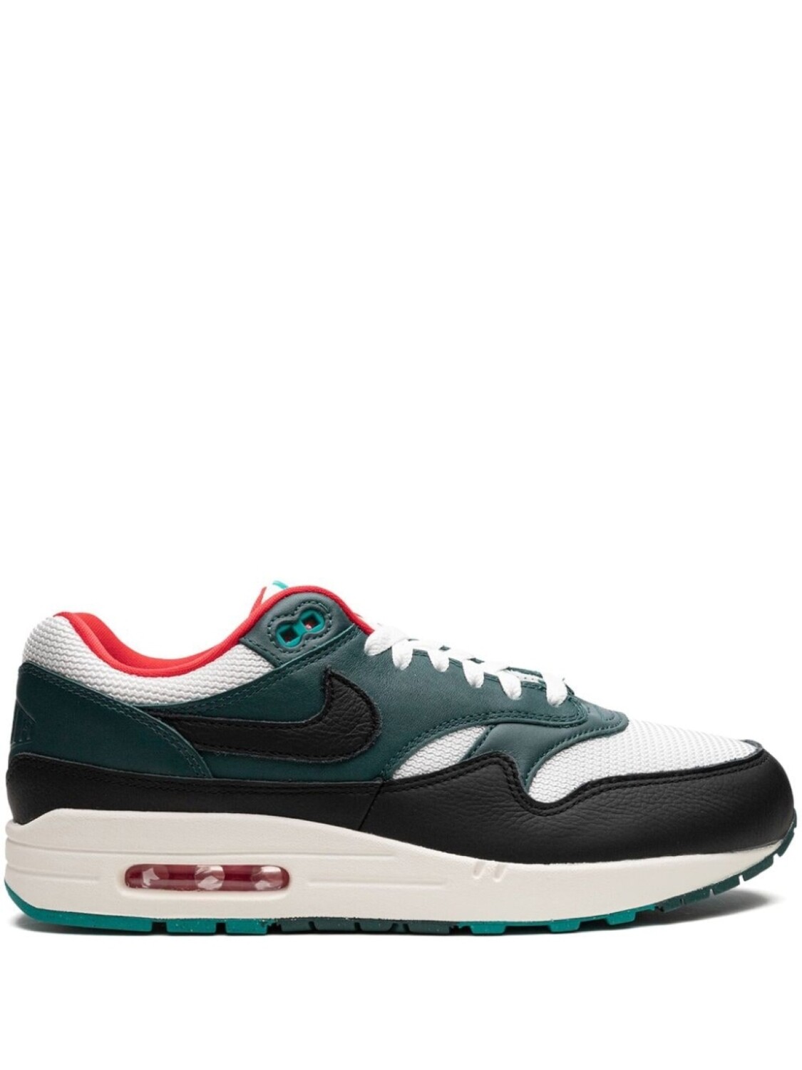 

Кроссовки Farfetch English Air Max 1 'LeBron James x Liverpool' Nike, зеленый