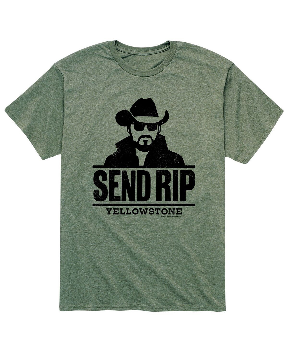 

Мужская футболка yellowstone send rip AIRWAVES, зеленый