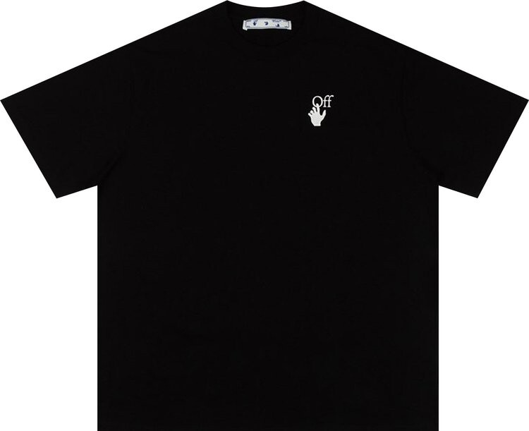 

Футболка Off-White Marker Short-Sleeve Over Tee 'Black/Fuchsia', черный