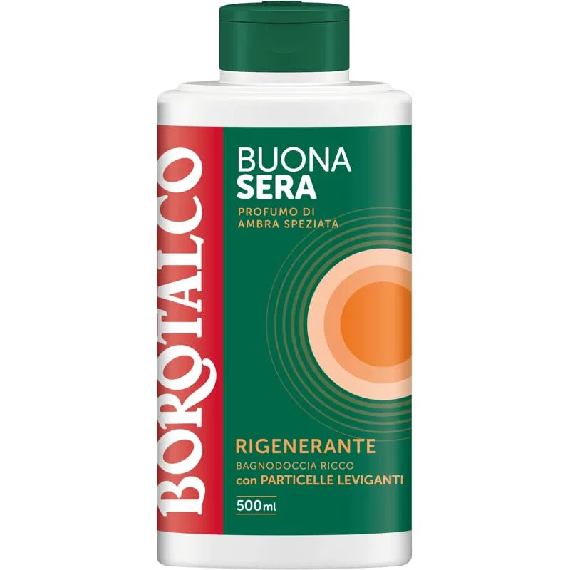 Гель для душа с отшелушивающим эффектом, Borotalco, 500мл, Spiced Amber Beni Culinari — фото 2