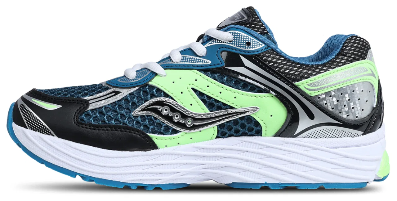 Кроссовки для мальчиков Omni 9 Saucony, цвет Blue/Green — фото 2