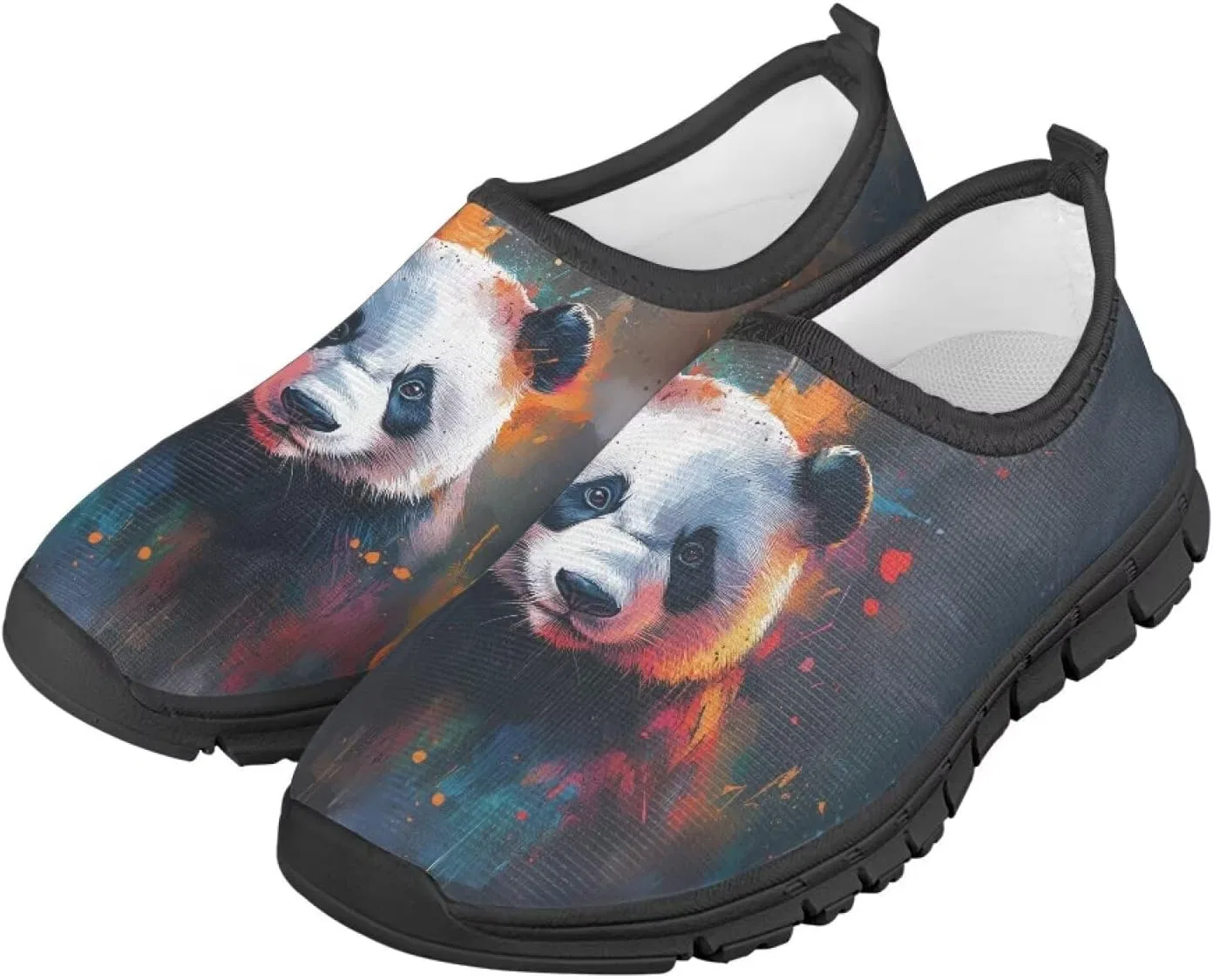 Детские кеды-слипоны с низким верхом для мальчиков и девочек Ctsgobvahy, Panda