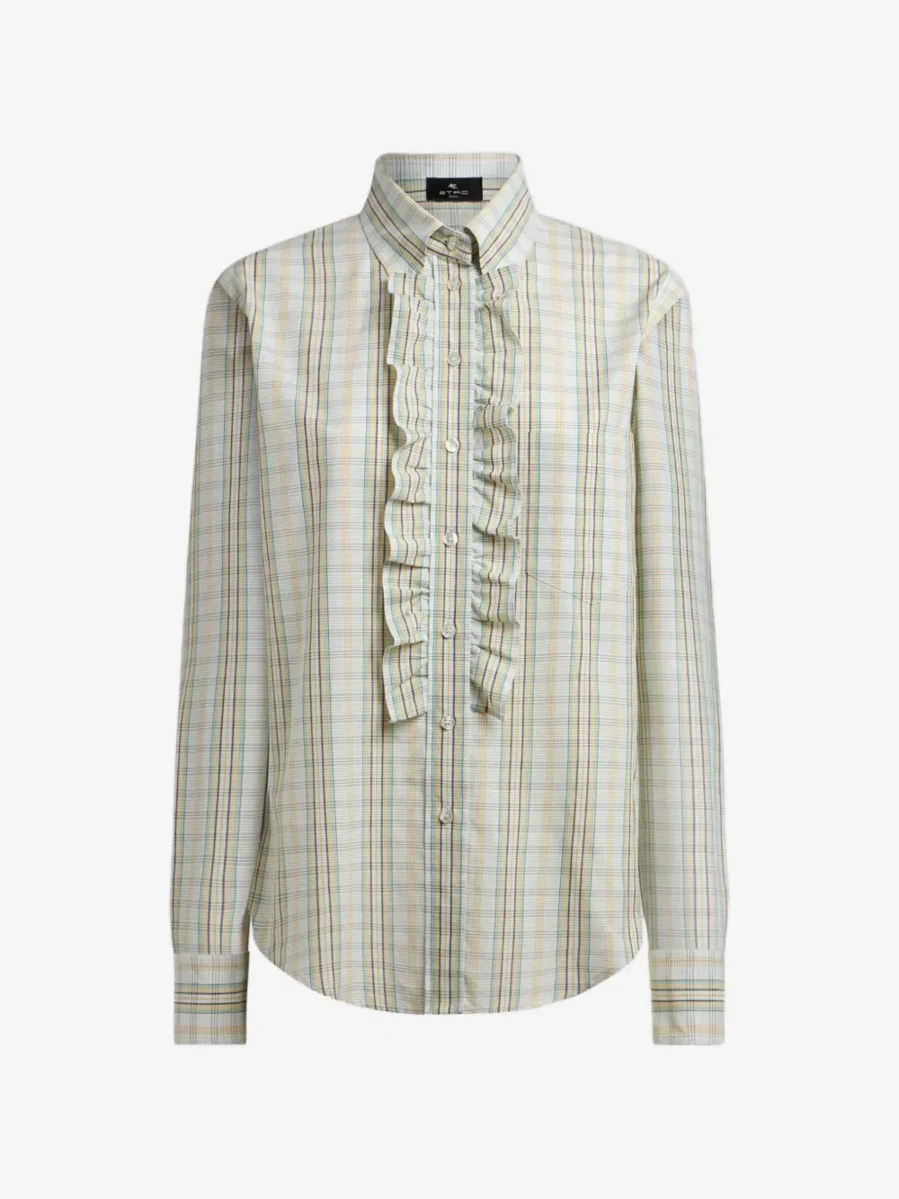 Рубашка в клетку ETRO, бежевый