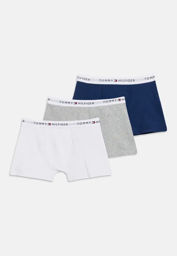Боксеры 3 шт Tommy Hilfiger, белый/темно-синий/серый