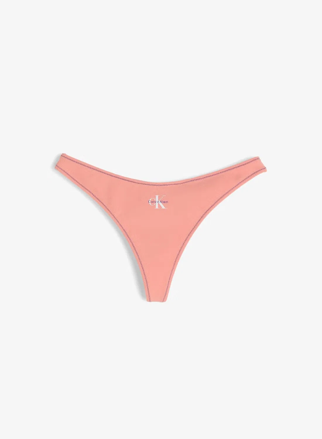 Трусы-стринги с логотипом, Calvin Klein, красный