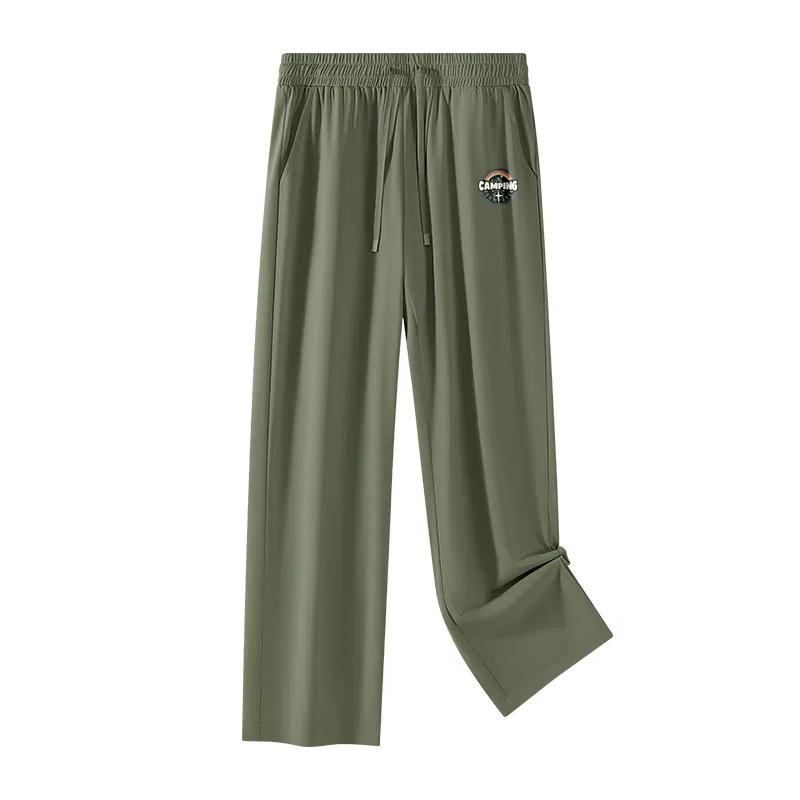 Детские повседневные брюки с охлаждающим эффектом MINISO, Olive Green