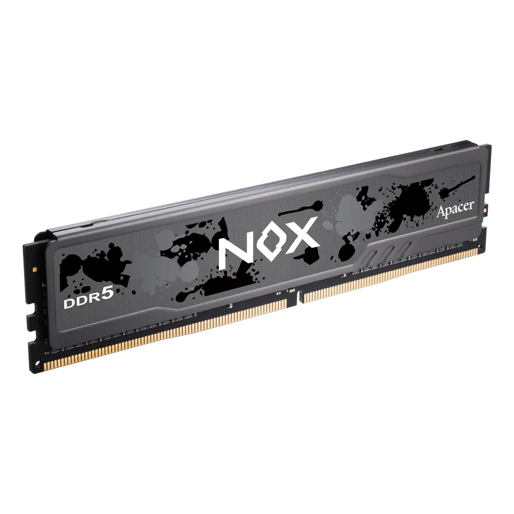 

Оперативная память Apacer NOX, 16 Гб (1 х 16 Гб), DDR5, CL34, 6800 МГц, черный