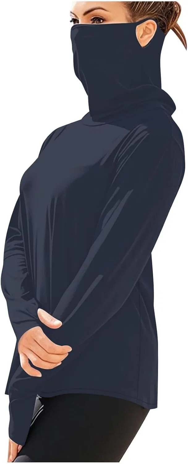 Мужская футболка с защитой от солнца UPF 50+ Long Sleeve, B-navy