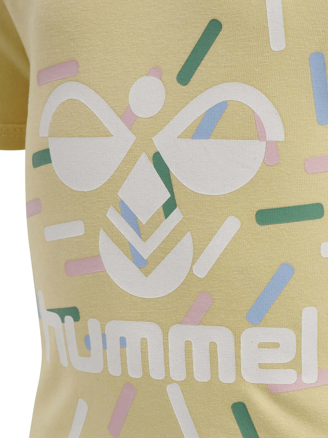 Детский боди-комбинезон с принтом Hmllake Hummel, Beige Hellgelb — фото 3