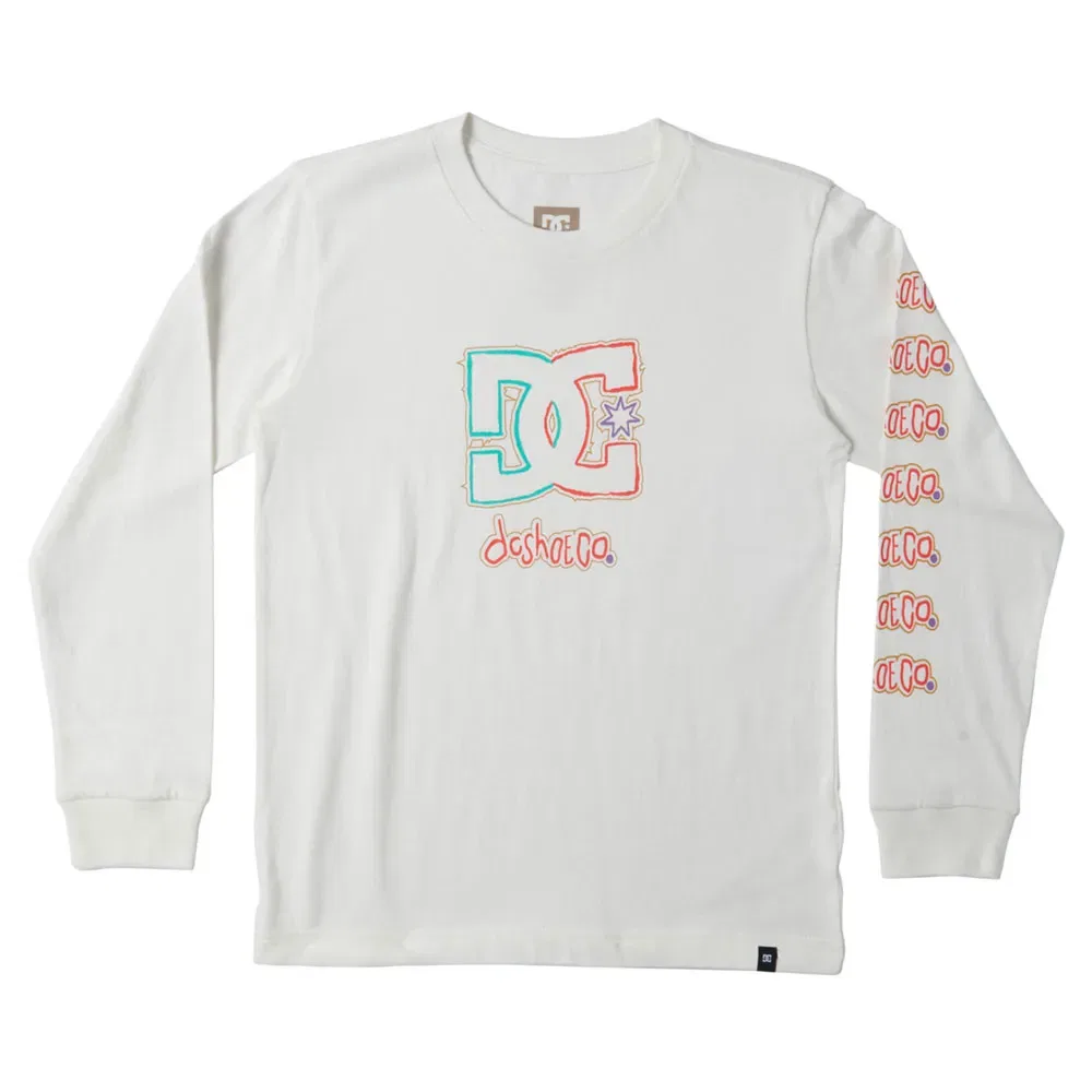 Футболка с длинным рукавом New Deals Dc Shoes, белый — фото 3