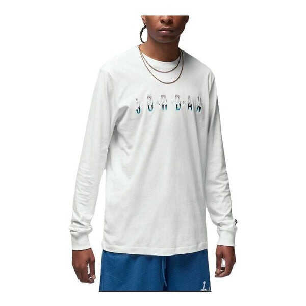

Футболка с длинным рукавом Air Jordan, белый