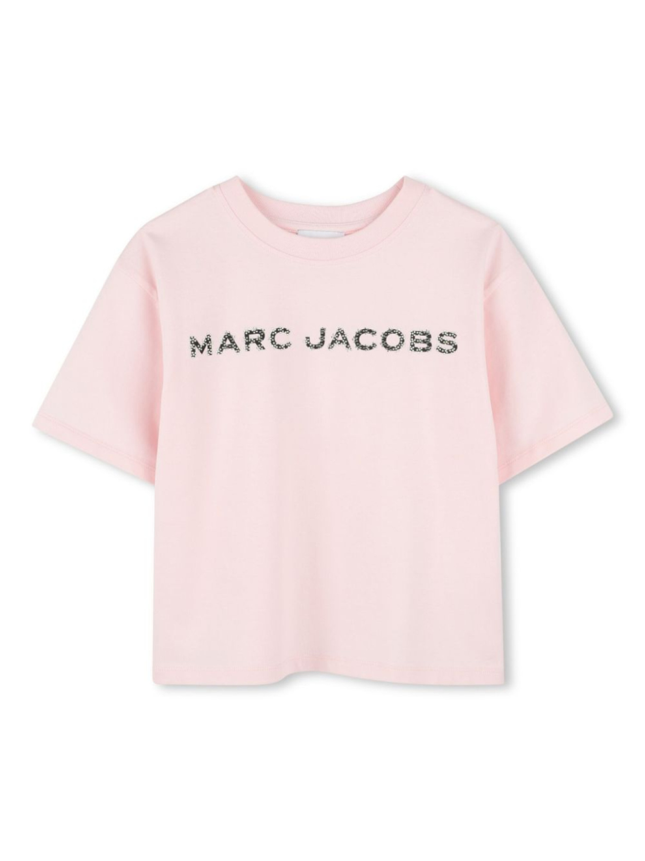 

Marc Jacobs Kids футболка с логотипом, розовый