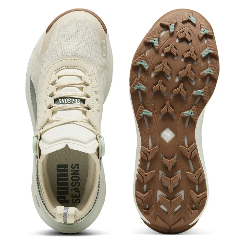 Беговые кроссовки Puma Voyage Nitro 3 Tech, бежевый — фото 2