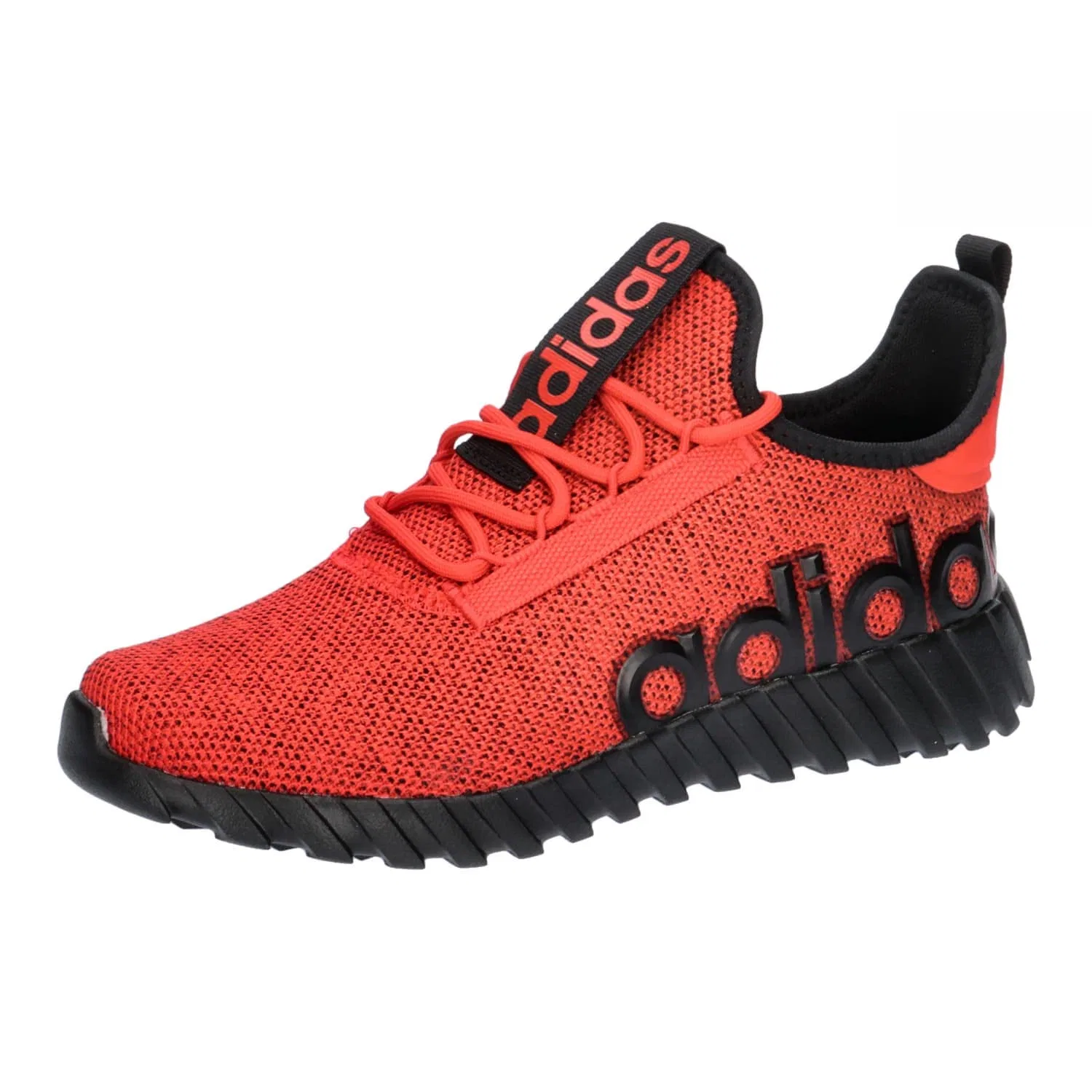 Детские кроссовки с текстурным верхом Adidas Kaptir 3.0 K, Better Scarlet Core Black Core Black