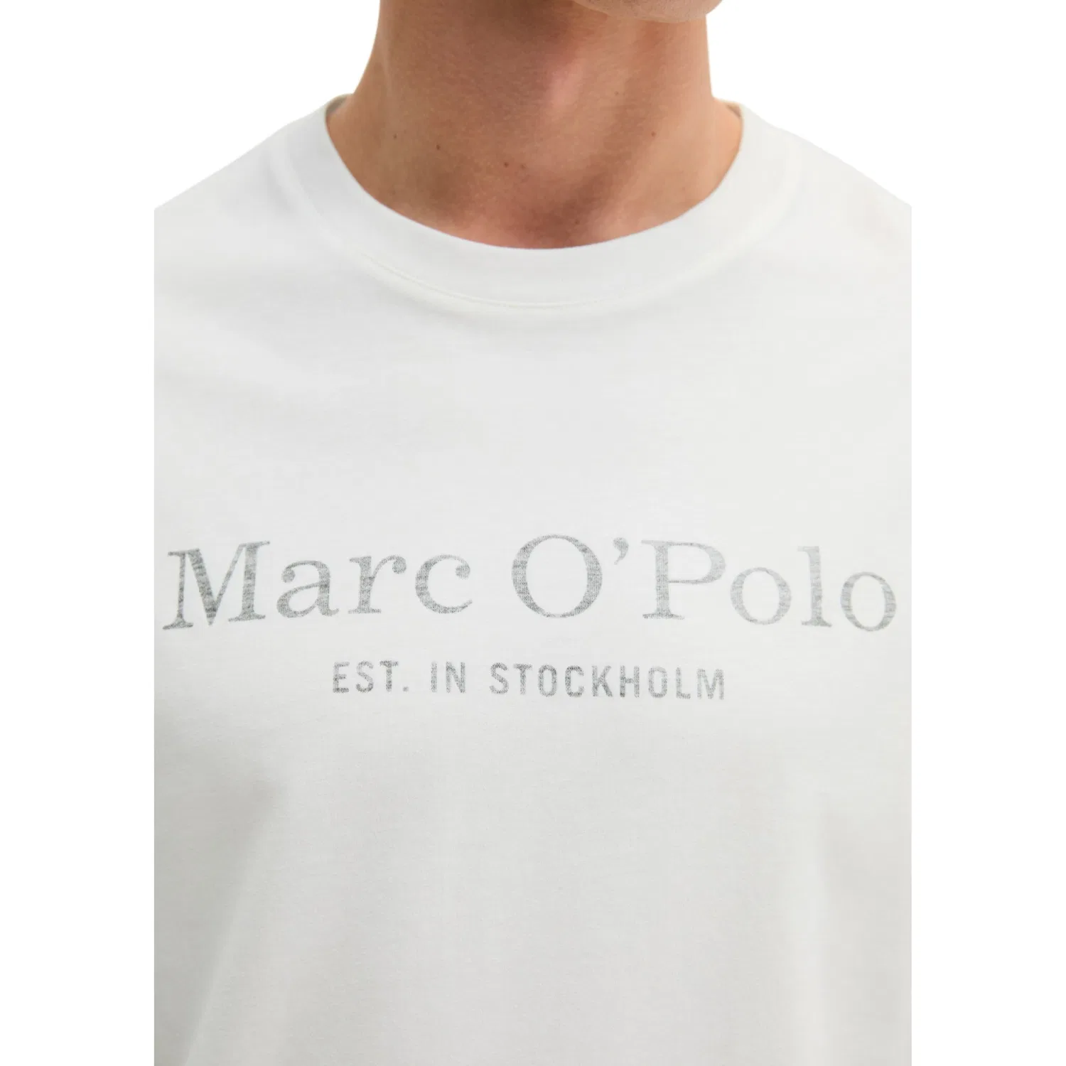Детская лого-футболка Regular Fit Marc O'Polo, White — фото 4