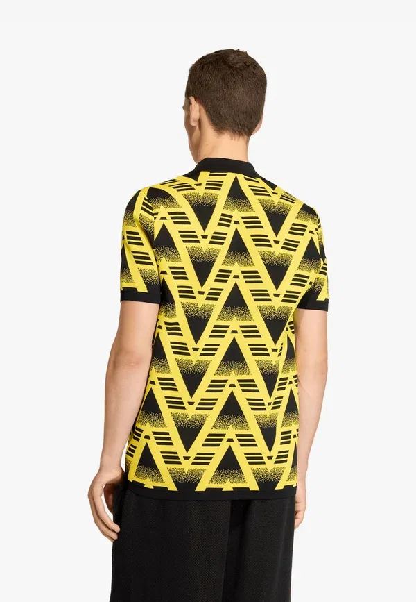 Футболка поло Adidas Originals, желтый — фото 2