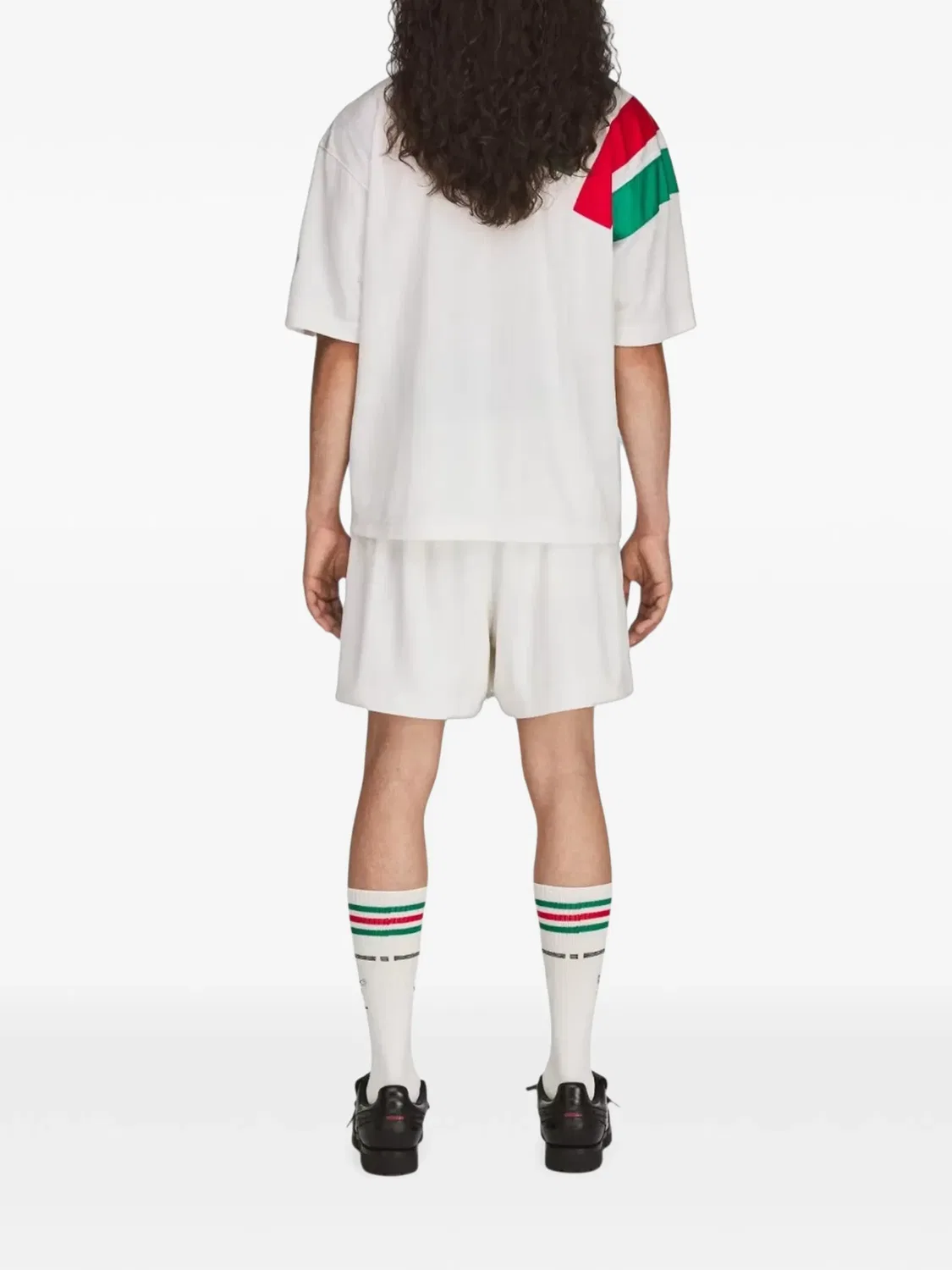 Adidas x Brain Dead x Футбольные шорты Disney, нейтральные цвета — фото 3