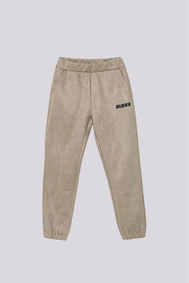 Детские спортивные штаны для мальчиков с принтом Guess, Beige