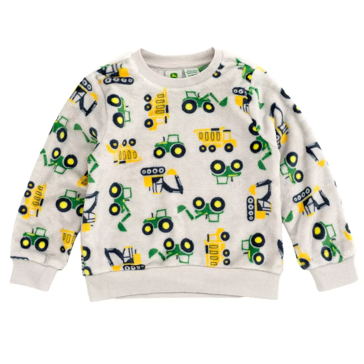 Детский комплект свитшота и спортивных штанов John Deere, Gray — фото 3