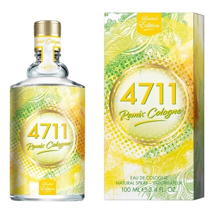 4711 Remix Cologne Lemon Eau de Cologne, 100 мл, натуральный спрей, вапоризатор — фото 2