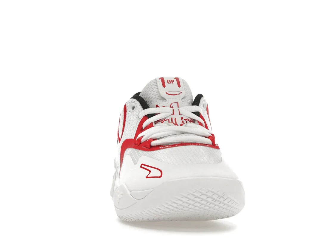 Детские кроссовки Puma LaMelo Ball MB.01 Lo Puma White/High Risk Red — фото 2