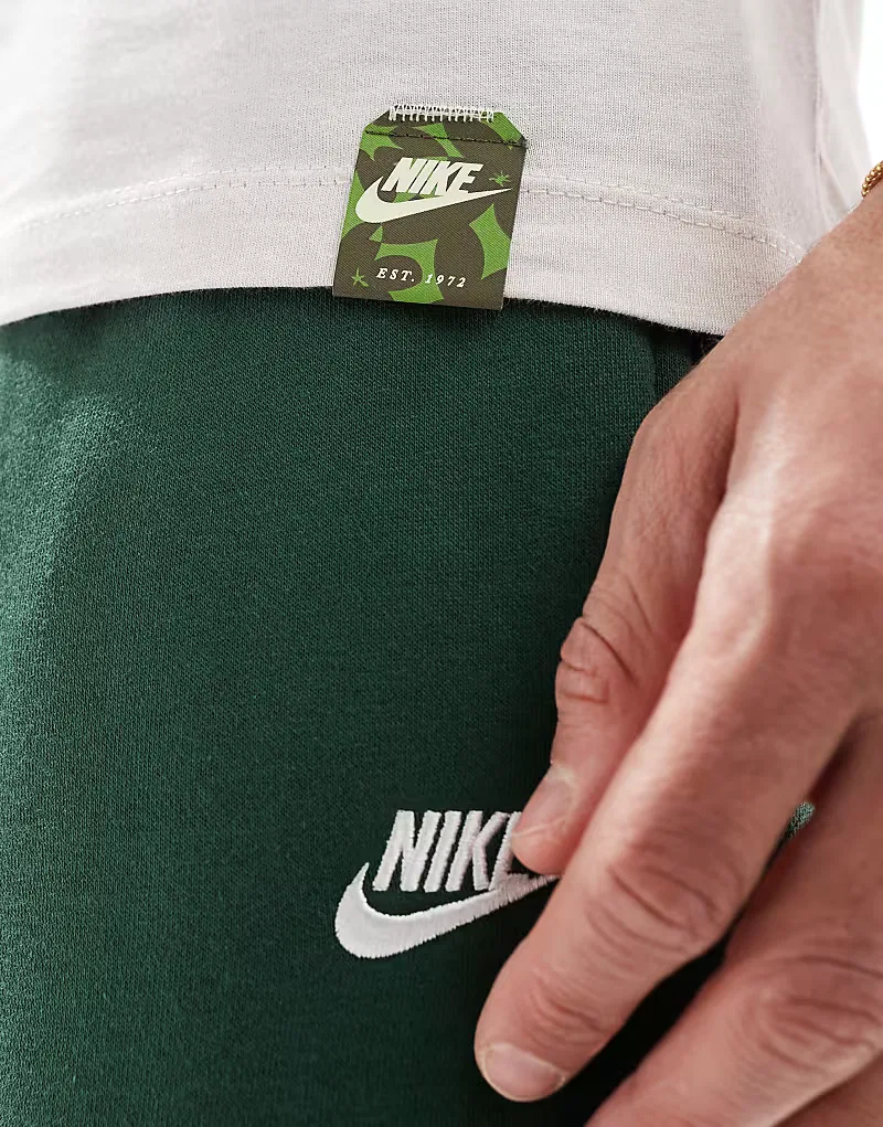 Футболка Nike Slow Your Sole с графическим принтом, бежевый — фото 4