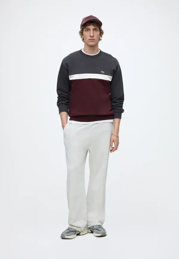 Толстовка Lacoste Однотонная Круглый вырез, Хлопок — фото 2
