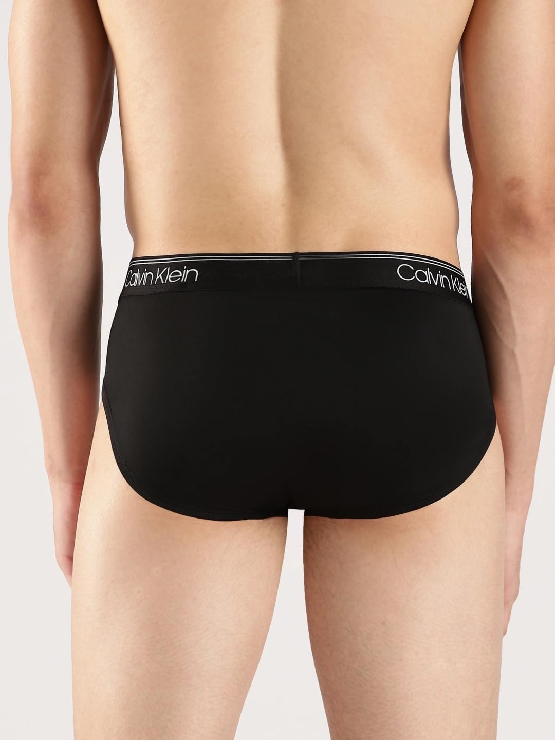 Комплект из 3 мужских трусов-брифов Calvin Klein Micro Stretch, 3 Black — фото 3