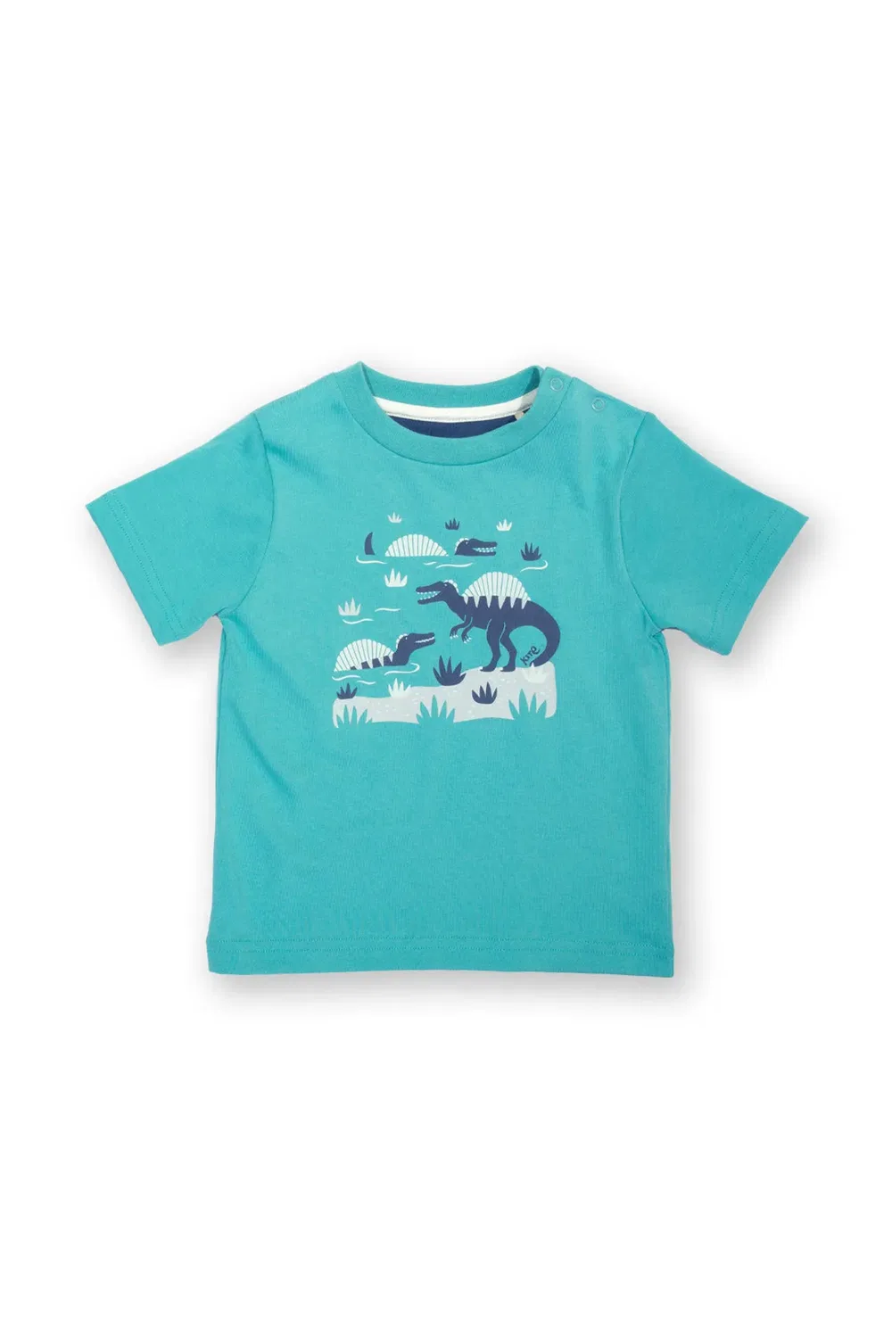 Футболка с принтом Spinosaurus Kite, Turquoise