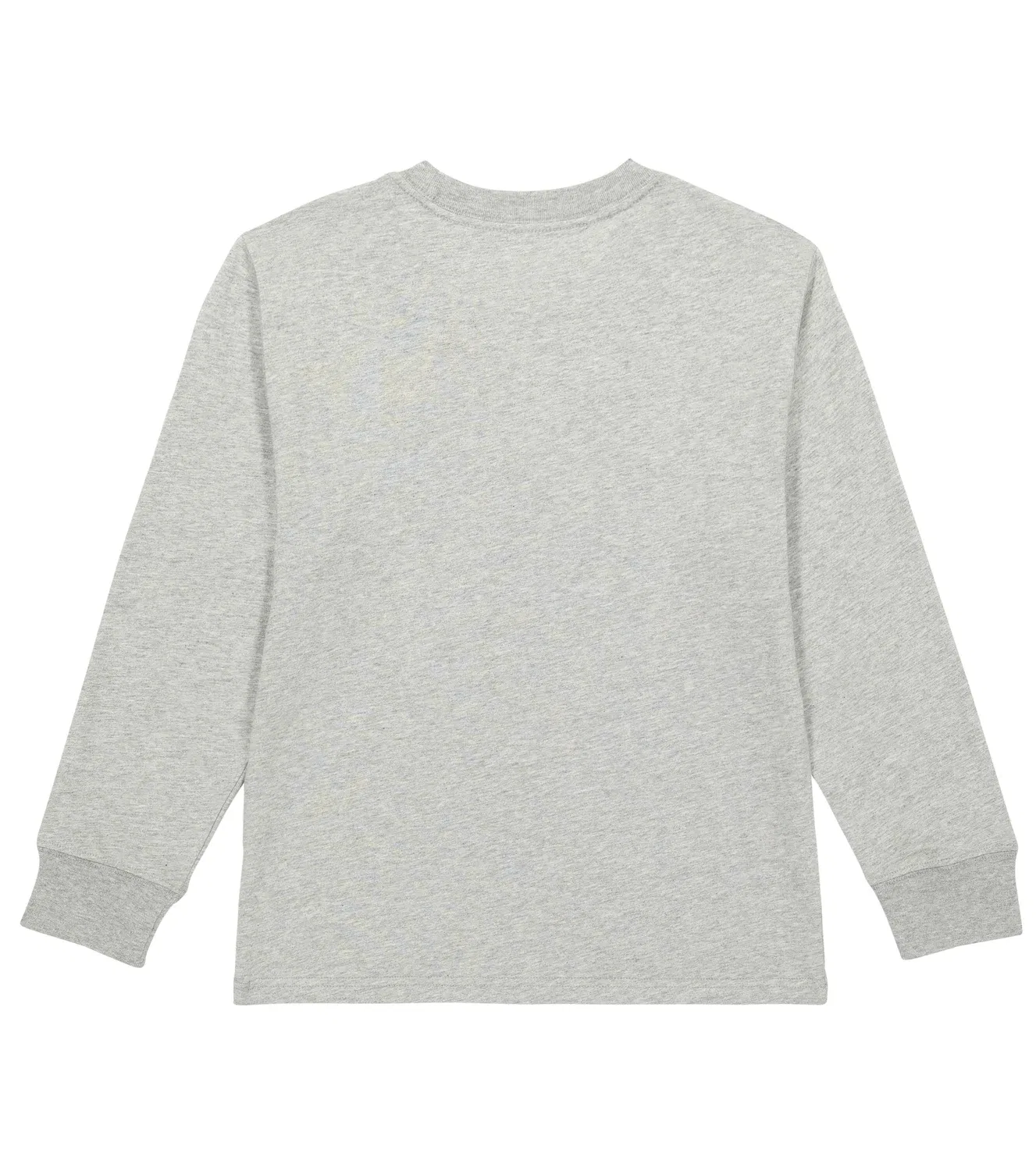 Свитшот хлопковый Polo Ralph Lauren Kids, серый — фото 4