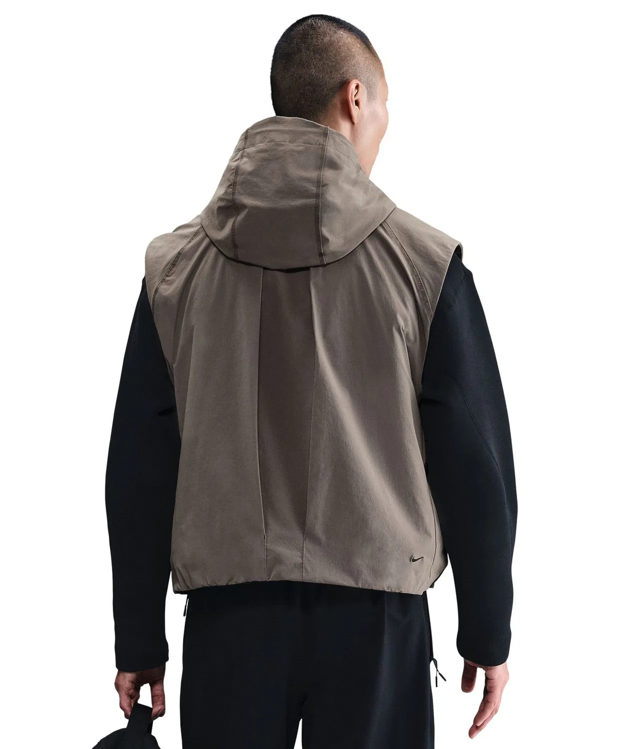 Мужская ветровка с капюшоном Nike Ergo Vest, Black — фото 3
