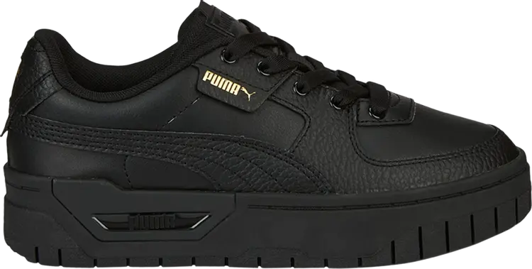 

Кроссовки Puma Cali Dream Leather Jr Triple Black, черный