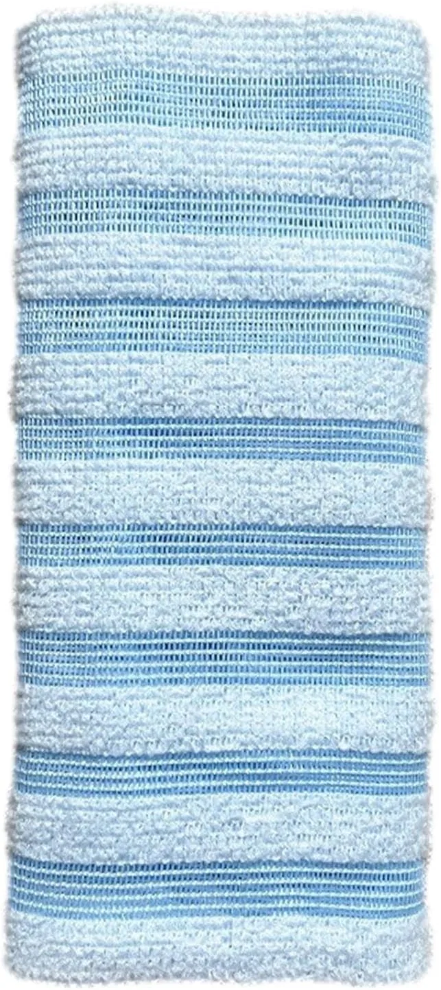 Скребок для тела двусторонний, 25 x 100 см, Blue Generic
