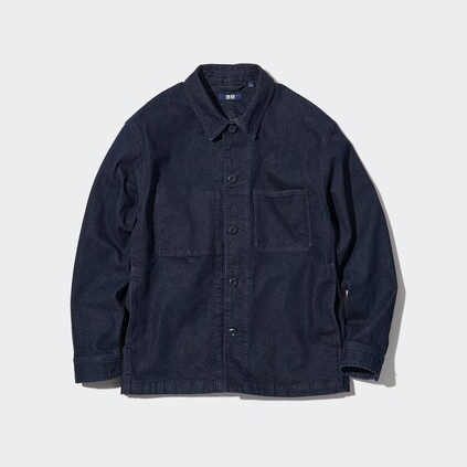 

Джинсовая куртка унисекс UNIQLO, 68 темно-синий