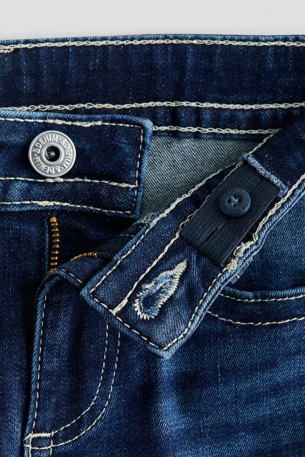 Джинсы-Клеш с низкой посадкой H&M, Dunkles Denimblau — фото 2