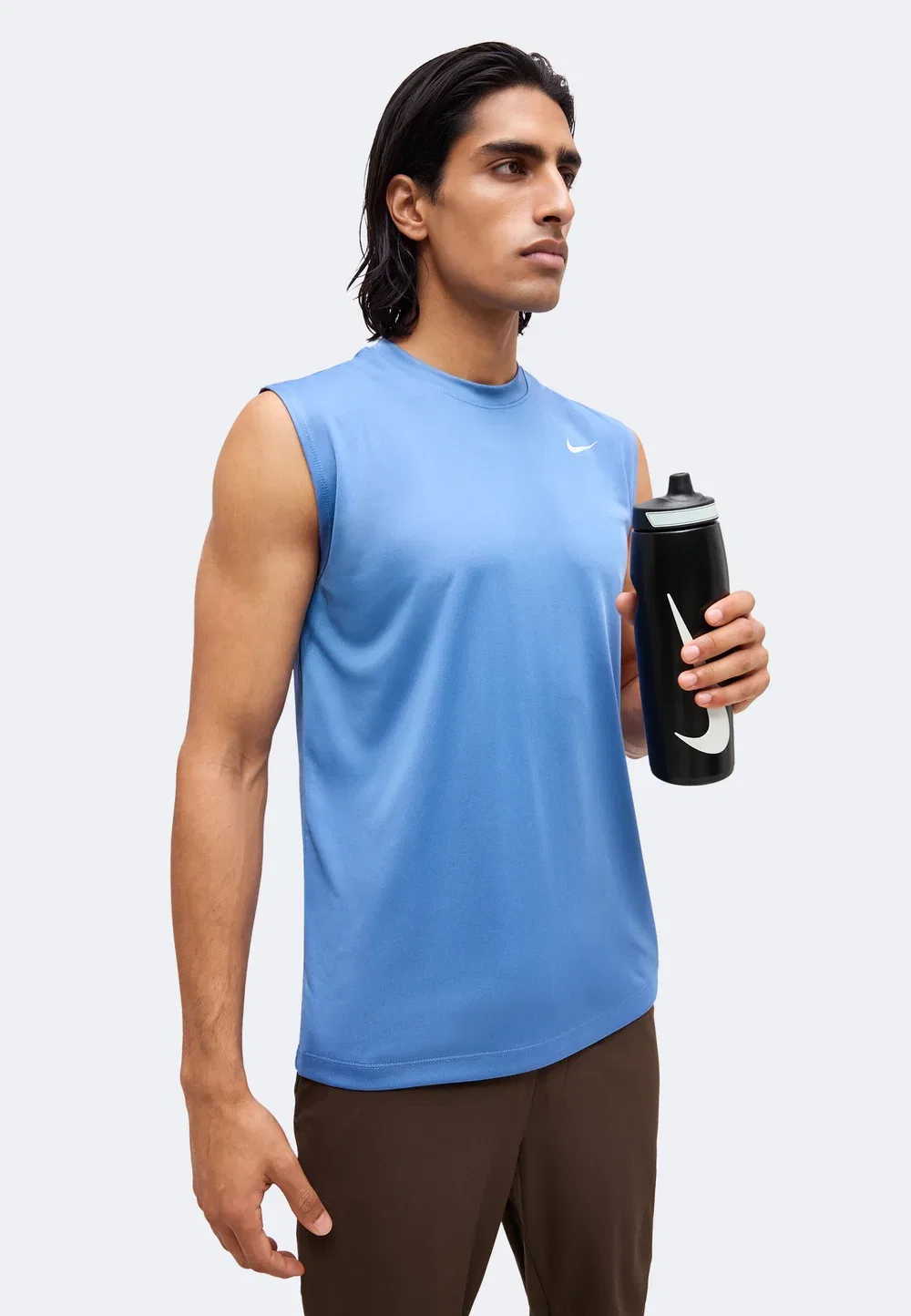 Tee flex - top Nike Performance, Indigo Storm/White — фото 4
