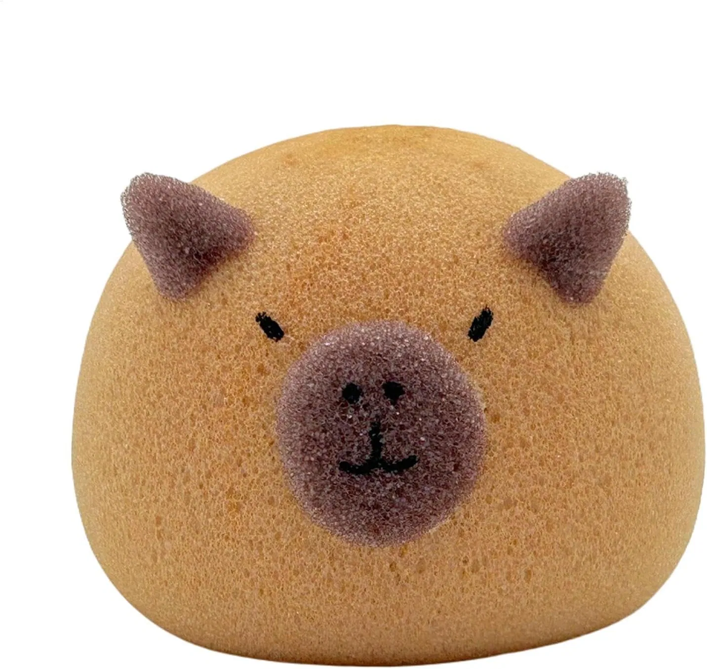 Мочалка для тела Capybara, PU-пена, мультиколор Generic