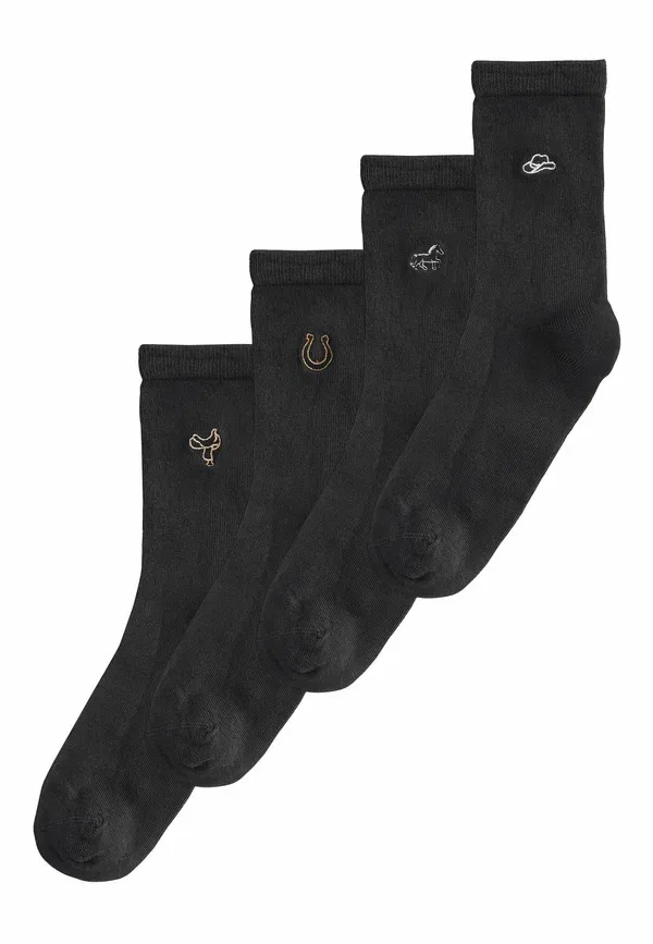 Носки моттив Ankle Socks 4 Pack Standard Next Metallic western icons