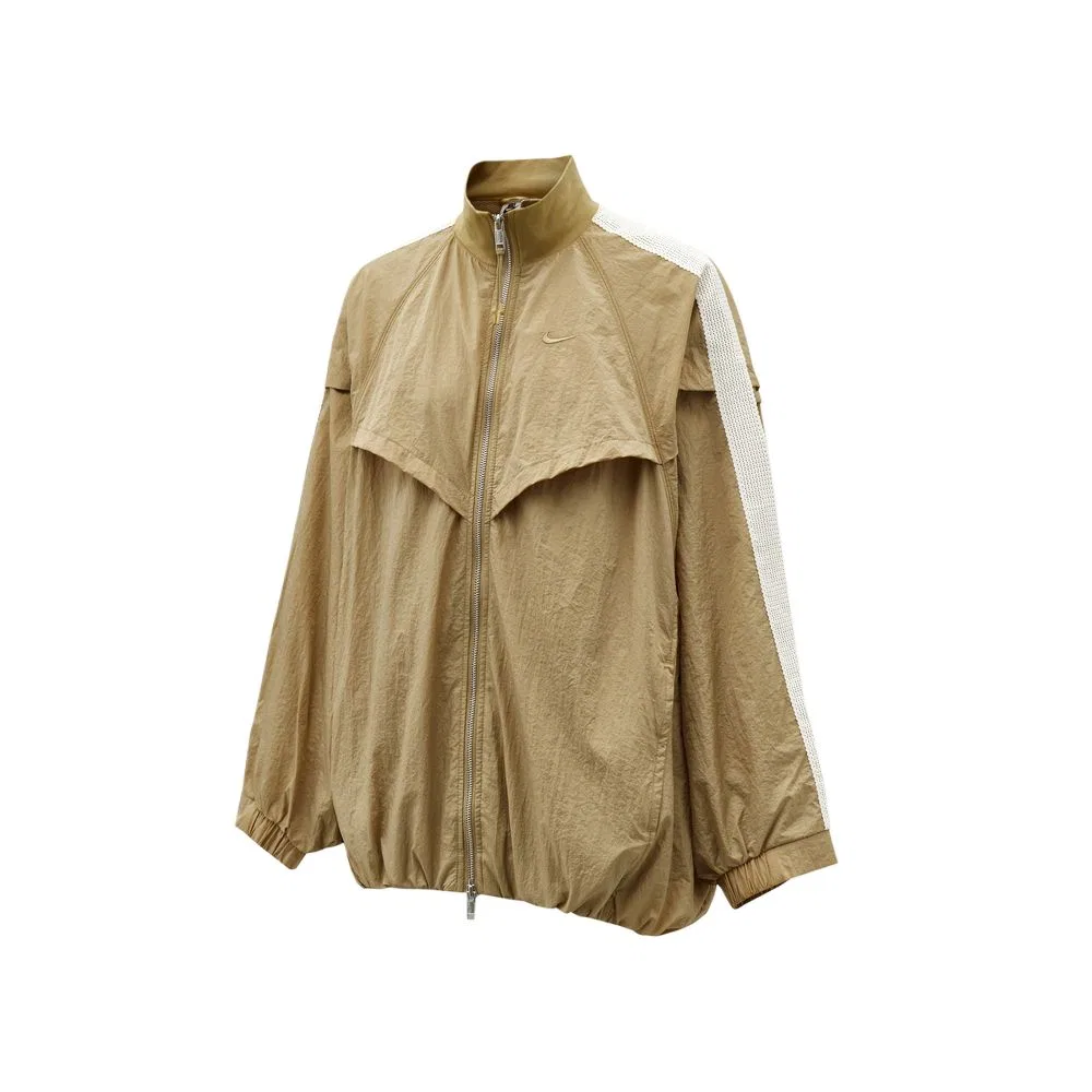 Женское пальто с воротником-стойкой Khaki Nike